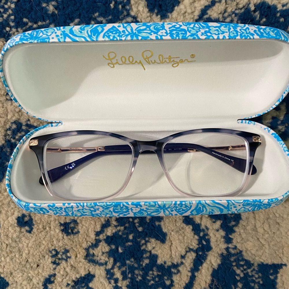 Lilly Pulitzer glasses
